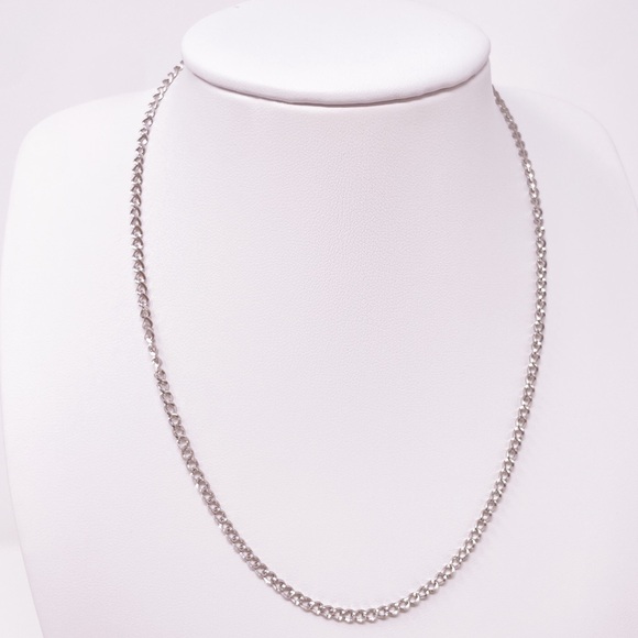 Stainless Steel Silver Necklace - Picture 4 of 10